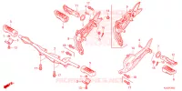 REPOSE PIED pour Honda CG 160 START 2022