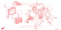 FILTRE A AIR pour Honda CG 160 START 2024
