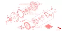 POMPE A HUILE pour Honda CG 160 START 2024