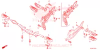 REPOSE PIED pour Honda CG 160 START 2024