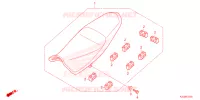 SELLE pour Honda CG 160 START 2024