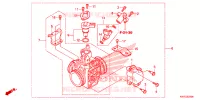 CORPS DE PAPILLON pour Honda XRE 300 2018