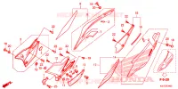FILTRE A AIR   COUVERCLE LATERAL pour Honda XRE 300 2018