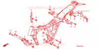 CADRE pour Honda CG 125 CARGO KICK 2010