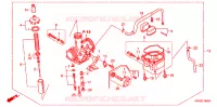 CARBURATEUR pour Honda CG 125 CARGO KICK 2011