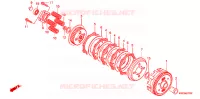 EMBRAYAGE pour Honda CG 125 CARGO KICK 2011