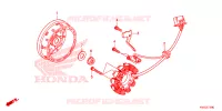 ALTERNATEUR pour Honda CG 150 TITAN FREIO A DISCO DIANTEIRO 6BR 2013