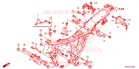 CADRE pour Honda CG 150 TITAN FREIO A DISCO DIANTEIRO 6BR 2013
