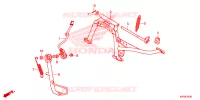 BEQUILLE pour Honda PCX 150 ABS SPORT 2022