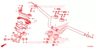 GUIDON   CARENAGE pour Honda PCX 150 ABS SPORT 2022