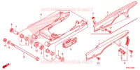 BRAS OSCILLANT pour Honda CG 160 TITAN SE 25 ANOS 2019