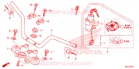 GUIDON   TE DE FOURCHE pour Honda CG 160 TITAN SE 25 ANOS 2019