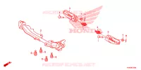 REPOSE PIED pour Honda CRF 110 2025