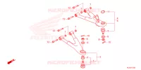 TRIANGLES AVANT pour Honda PIONEER 520 M2 2025