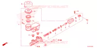MAITRE CYLINDRE DE FREIN pour Honda PIONEER 520 M2 2025