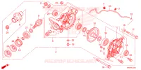 ENGRENAGE FINAL ARRIERE pour Honda FOURTRAX 520 FOREMAN RUBICON 4X4 AT DCT EPS 2025