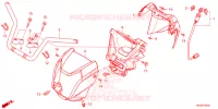 GUIDON pour Honda FOURTRAX 520 FOREMAN RUBICON 4X4 AT DCT EPS 2025