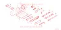 OUTIL pour Honda FOURTRAX 520 FOREMAN RUBICON 4X4 AT DCT EPS 2025