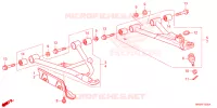 TRIANGLES AVANT pour Honda FOURTRAX 520 FOREMAN RUBICON 4X4 AT DCT EPS 2025