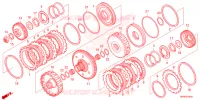 EMBRAYAGE pour Honda FOURTRAX 520 FOREMAN RUBICON 4X4 AT DCT EPS 2025