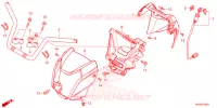 GUIDON pour Honda FOURTRAX 520 FOREMAN RUBICON 4X4 AT DCT EPS 2025