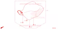 SELLE pour Honda FOURTRAX 520 FOREMAN RUBICON 4X4 AT DCT EPS 2025
