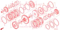 EMBRAYAGE pour Honda FOURTRAX 520 FOREMAN RUBICON 4X4 AT DCT EPS 2025