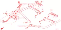 PEDALE pour Honda FOURTRAX 520 FOREMAN RUBICON 4X4 AT DCT EPS 2025