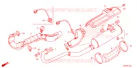 SILENCIEUX D'ECHAPPEMENT pour Honda FOURTRAX 520 FOREMAN RUBICON 4X4 AT DCT EPS 4NZ 2024