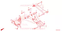 BRAS ARRIERE pour Honda FOURTRAX 520 FOREMAN RUBICON 4X4 AT DCT EPS ED 2024