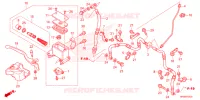 MAITRE CYLINDRE DE FREIN AVANT pour Honda FOURTRAX 520 FOREMAN RUBICON 4X4 AT DCT EPS ED 2024