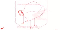 SELLE pour Honda FOURTRAX 520 FOREMAN RUBICON 4X4 AT DCT EPS ED 2024