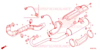 SILENCIEUX D'ECHAPPEMENT pour Honda FOURTRAX 520 FOREMAN RUBICON 4X4 AT DCT EPS ED 2024