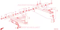 TRIANGLES AVANT pour Honda FOURTRAX 520 FOREMAN RUBICON 4X4 AT DCT EPS ED 2024