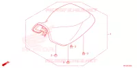 SELLE pour Honda FOURTRAX 420 RANCHER 4X4 Manual Shift 2024