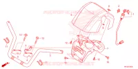 GUIDON pour Honda FOURTRAX 420 RANCHER 4X4 Manual Shift 2024