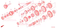 BOITE DE VITESSES pour Honda FOURTRAX 420 RANCHER 4X4 AT IRS EPS ESP ED 2024