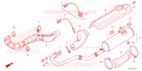 SILENCIEUX D'ECHAPPEMENT pour Honda FOURTRAX 420 RANCHER 4X4 AT IRS EPS ESP ED 2024