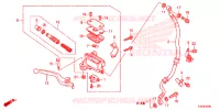 MAITRE CYLINDRE DE FREIN AVANT pour Honda PCX 125 2015
