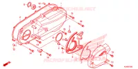 COUVERCLE GAUCHE pour Honda PCX 125 2016