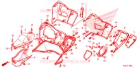 INNER COVER pour Honda PCX 125 2017