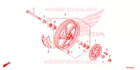 ROUE AVANT pour Honda PCX 125 2017