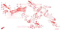 REPOSE PIED pour Honda REBEL 1100 SE 2025