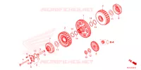 EMBRAYAGE pour Honda REBEL 1100 DCT 2025