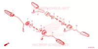 CLIGNOTANT pour Honda CBR 500 R 2025