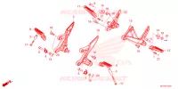REPOSE PIED pour Honda CBR 500 R 2025