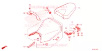SELLE pour Honda CBR 500 R 2025
