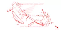 SILENCIEUX D'ECHAPPEMENT pour Honda CBR 500 R 2025
