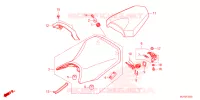 SELLE pour Honda CBR 500 R 2025