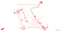 BEQUILLE LATERALE pour Honda CBR 500 R 2025